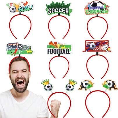 USA, Canada, Mexico World Cup Party Headband, Football Finals Cheering Headwear, Fan Decoration Supplies, Photo Props
