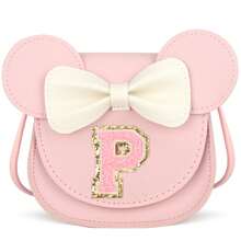 1pc Personalized Crossbody Bag For Girls, Unique Shoulder Bag, Suitable As Birthday Gift For All Ages - Pink - View 23