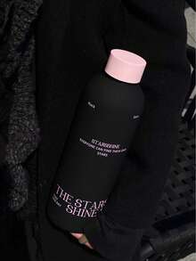 550ml Insulated Water Bottle – Matte Black & Pink Duo, 24hr Cold / 12hr Hot, Leakproof For Travel & Gym - Multicolor - View 5