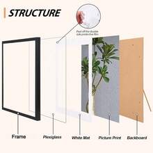Tomnk Picture Frames Set, 15 Pack Black Picture Frames Collage Wall Decor For Assorted Photos, Three 8x10, Six 5x7, Six 4x6 For Wall Hanging Or Tabletop Display - Nhiều màu - Xem 12