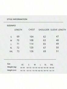 1 Pcs2026 Unisex Casual "PARKE" Letter Print Loose Pullover Sweatshirt, Encountering Lazy Fashion.Casual Daily Wear,Winter Clothes For Women,Clothes,Hoodie,Tops,Spring Break,Long Sleeve Tops Women - 黑色 - 查看 5