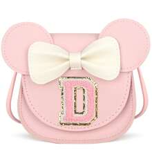 1pc Personalized Crossbody Bag For Girls, Unique Shoulder Bag, Suitable As Birthday Gift For All Ages - Pink - View 18