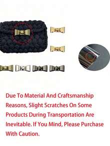 Bowknot Luggage Lock Hardware, Leather Bag Metal Twist Lock, Handbag Wallet Clasp, DIY Bag Making Material, Suitable For Handbag, Backpack, Messenger Bag And Wallet Replacement Clasp Lock, Suitable For Wallet, Handbag, Cosmetic Bag Metal Clasp, Lock For DIY Handmade Bag, Mother's Day Gift - Multicolor - View 10