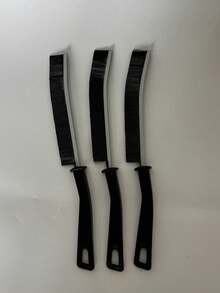 缝隙清洁刷，浴室瓷砖缝隙清洁刷，手持长柄清洁工具，家用厨房缝隙、窗户、门轨、瓷砖缝隙清洁刷 - 黑色 - 查看 6