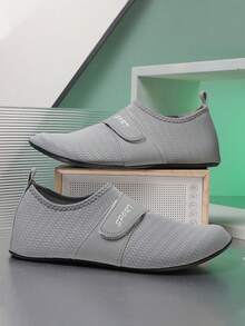 超薄透气赤足沙滩鞋，女士休闲套脚鞋，适合健身、瑜伽、训练，防滑速干 - 灰色 - 查看 3