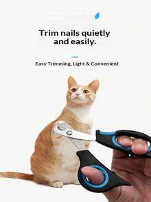 不锈钢宠物指甲钳，专业宠物指甲修剪器，适用于犬猫美容工具 - 查看 5