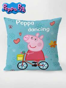 Peppa Pig 动画图片可爱抱枕沙发客厅样品房间天鹅绒腰枕套靠垫垫，加入购物车即可享受优先发货服务。 - 彩色 - 查看 12