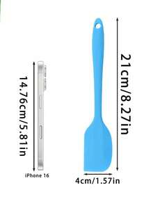 1/4/8pcs Silicone Spatula, Butter Knife, Cream Scraper, Cake Scraper, Heat Resistant Baking Tools - View 8