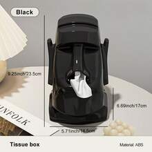 UFORU Desktop Storage Box, Eyeglasses & Headphone Holder, Office Organizer, Coffee Table & Entryway Tissue Box - Multicolor - View 12