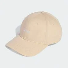 Adidas Mũ lưỡi trai thêu họa tiết tuyến tính unisex, vành cong KD2108 - Màu Khaki - Xem 1