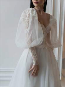Vestidos de novia - Blanco - Ver 3