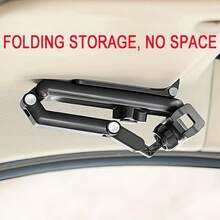 可旋转伸缩车载手机支架 - 通勤必备，适用于所有智能手机，可安装在仪表盘或挡风玻璃上 - 彩色 - 查看 4