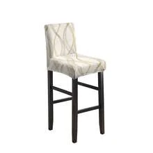 1/2/4/6pcs Stretch Printed Bar Stool Chair Covers, Home/Hotel Use - Multicolor - View 24
