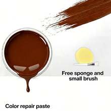 20g Leather Repair Cream, Leather Restoration Kit, 6 Colors (Black, Red, White, Yellow, Brown, Light Brown), Includes 1 Wiping Sponge And 1 Small Brush, Versatile For Repairing Leather Shoes, Jackets, Sofas, And Other Leather Goods - Addresses Surface Wear, Scratches, And Peeling Issues, Precisely Restores Color And Shine,Shoe Rack,Storage Saver,Outdoor,Garden,Travel Essential,Portable,Beach Essential,Graduation Season,Commencement,Graduation Ceremony,Graduation Gift,Graduation Present,Graduation Gift,Graduation Present,Congrats Grad,Congratulations Graduate,Valedictorian,Finish School,Graduation Party - Bộ dụng cụ sửa chữa đồ da [Kem phục hồi màu + Cọ + Miếng bọt biển] - Xem 14