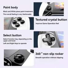 New X9 Handheld Game Console, Retro Nostalgic Handheld Game Player With Dual Joysticks, 5.1" HD Large Screen, 1500mAh Battery - View 10