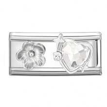 1pc Modular Beaded Bracelet DIY Kit, Includes Heart, Bow, Cherry, Moon Charms, Rhinestone Design, Suitable As Party Gift For Friends, Family, Couples - M294030 M294031 - View 16