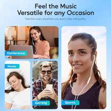 USB-C Wired Earphones With Microphone And Volume Control, Compatible With IPhone 17/17 Pro Max/17 Pro/16 Pro Max/16 Pro/16 Plus/16/15, Galaxy Series, Pixel Series, And Gaming Devices With USB-C Connection - View 6
