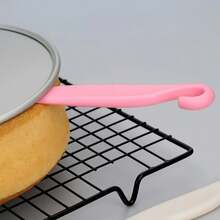 1 Pc Heavy-Duty Plastic Cake Stripper - Professional Demolding Tool With Ergonomic Handle And Edge, Ideal For Removing Buttercream And Cake Frosting. - Multicolor - View 5