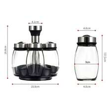 New Single Bottle, Glass Jar And Spice Jars, Glass Condiment Rack, Sugar And Pepper Bottles, Salt Shaker, Stand, Kitchen Storage Rack OYD7 - A Bottle - View 3