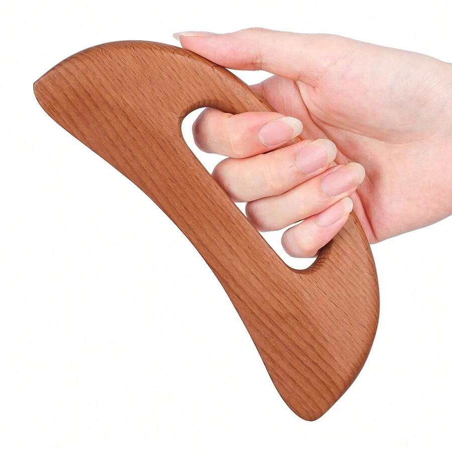 Health Care Slimming Guasha Board Wood Therapy Massage Stick Lymphatic Drainage Massager Scraping For Relaxation And Recover - Multicolor - View 1