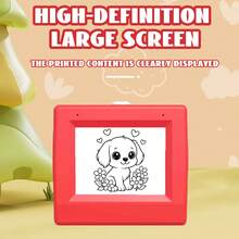 AI迷你打印机，便携式热敏无墨AI语音贴纸打印机，可用于打印图片、照片、笔记、清单、DIY作品、礼品，适用于家庭/学校/办公室/旅行等各种场合，随时随地实现您的创意。 - 彩色 - 查看 7