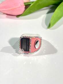 1pc Portable Finger Tally Counter Manual Ring Rhinestone Mini Tally Counter, Festival Gift (Battery Not Included), Finger Tally Counter, Electronic Push Button Counter, Student Business Tally Counter, Suitable For Knitting Counting, Multiple Colors Available - Multicolor - View 24