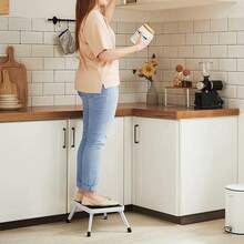 Folding Stools - White - View 2