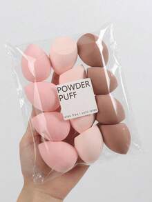 50/5个装美妆蛋套装,多色美妆蛋,粉底混合美妆蛋,干湿两用美妆蛋,打造完美妆容,轻薄底妆,适用于粉底液、粉底霜和粉状产品,马卡龙色美妆蛋套装,超柔软不吸水,多种镂空设计,水滴形、斜角形等,打造光滑细腻的妆容效果,干湿两用。 - 彩色 - 查看 9