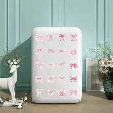 100pcs Bowknot Stickers For Mobile Phone Cases, Laptops, Skateboards, Luggage, Guitars Back To School - Multicolor - View 9