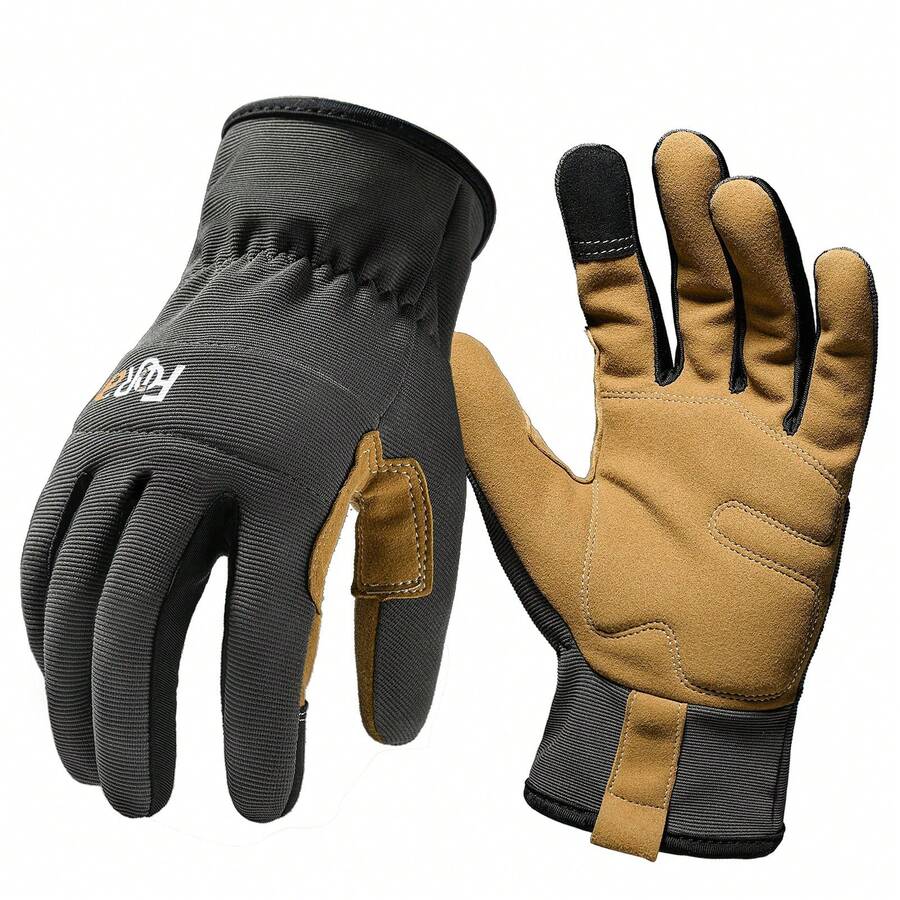 High-Performance, Lightweight, Multi-Purpose Work Gloves For Men And Women, Touchscreen Compatible, Breathable, High Dexterity, Excellent Grip 2RH5 - Olive Green - View 1