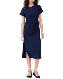 Tanya Taylor Short Sleeve Aurora Dress - 藍色 - 查看 1