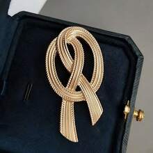 1 pieza Broche multiusos de estilo minimalista y vintage - Amarillo - Ver 1