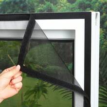Lưới chống côn trùng, lưới chống muỗi tự dính cho cửa sổ. Không cần khoan hay dụng cụ, có thể giặt và tái sử dụng. Thông gió tốt, không ảnh hưởng đến ánh sáng, giữ mát vào mùa hè. - đen - Xem 9