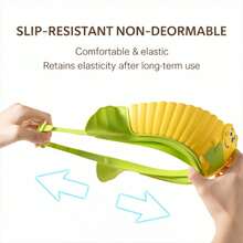 Mũ tắm gội cho bé hình khủng long hoạt hình, có thể điều chỉnh kích thước, bảo vệ mắt và tai khi gội đầu cho bé, mềm mại và không gây kích ứng, thiết kế khủng long dễ thương giúp giờ tắm thêm vui vẻ. - Nhiều màu - Xem 10