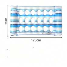 充气PVC睡床、漂浮休闲椅、气垫床、水上吊床、漂浮休闲椅、游泳池配件 - A - 查看 10