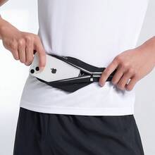 Túi đeo hông XTEP màu đen kiểu dáng thường ngày, thích hợp cho hoạt động ngoài trời. - màu đen - Xem 4