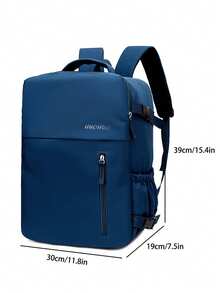 男士背包，大容量旅行背包，工作学习背包，时尚笔记本电脑包，短途商务旅行行李包，瑞安航空和威兹航空认可的旅行背包 - 彩色 - 查看 5