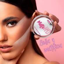 Pink Up Matte HD Invisible Mattifying Compact Powder Eliminates Shine Absorbs Oil For All Skin Types - Translucent - View 6