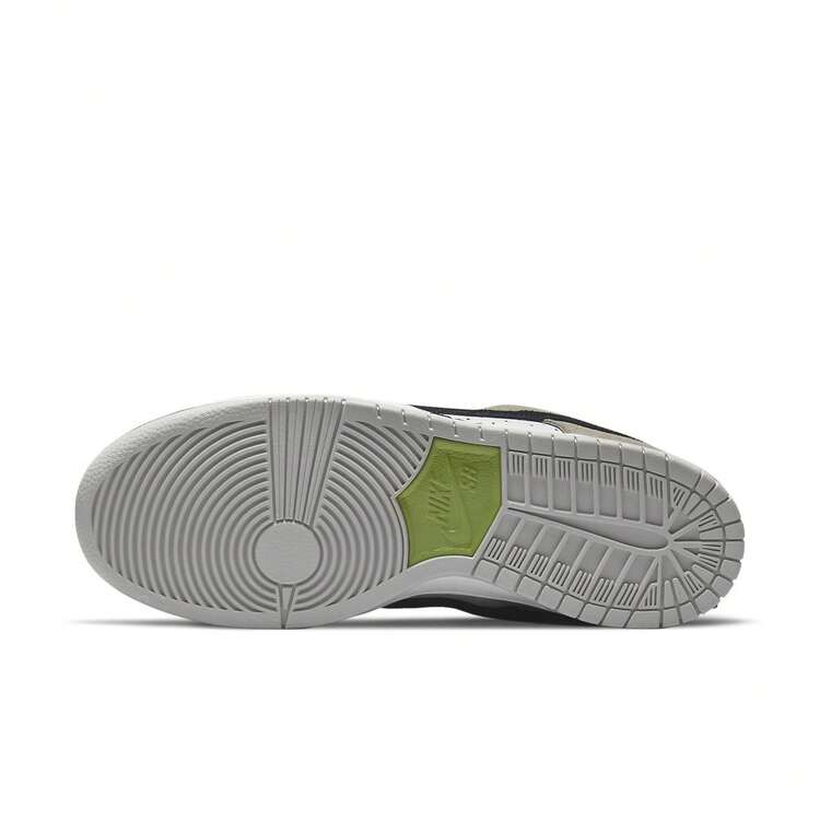 Nike SB Dunk Low 'Chlorophyll' - Grey - View 5