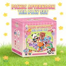 EDUVANKU Princess Tea Set Pretend Play Toys For Little Girls, Fun Imaginative Role Play Toy Birthday Gift - Multicolor - View 3