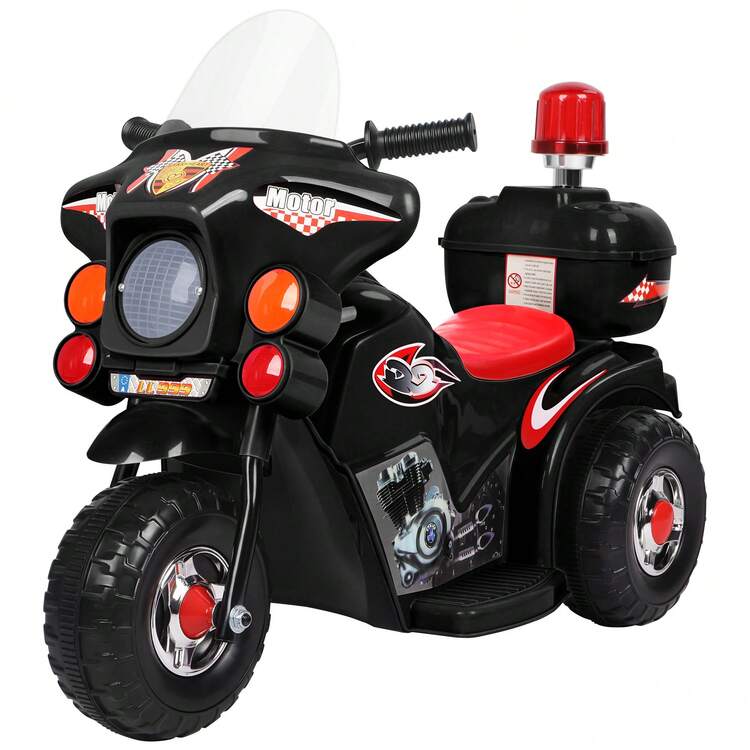 ALFORDSON Kids Ride On Car Squad Motorcycle 6V Electric Toy 25W Motor MP3 - 查看 9