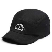 1pc Outdoor Soft Top Short Brim Baseball Cap, Mountain Style, Spring/Summer Casual Sun Protection Hat - A - View 11