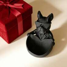 3D打印时尚眼镜框，魔法水桶，笔筒，收纳装饰，大容量桌面笔筒/小物件收纳碗，可收纳钥匙、硬币、耳环、戒指等，适用于客厅、玄关、书房、办公桌，稳固防滑底座，完美礼物，可爱宠物造型，酷炫风格 - 彩色 - 查看 6