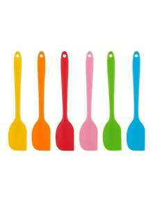 1/4/8pcs Silicone Spatula, Butter Knife, Cream Scraper, Cake Scraper, Heat Resistant Baking Tools - View 3