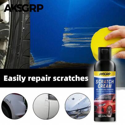 Sáp đánh bóng đa năng phục hồi vết xước sơn, loại bỏ vết xoáy cho xe hơi và đồ nội thất gia đình.