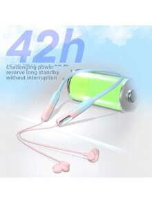 BESTWIN Neckband Wireless Earphones - Karaoke Monitor & Gaming Dual-Connection In-Ear Headphones With Long Battery Life & Sound Earbuds Headphones Audifonos Inalambrícos Wireless Earbuds Headphone 17 Pro 14 Pro Gifts Gifts Women Men Gifts Wired Headphones Gifts Laptop 10th Generation Headphones Ear Buds Wireless Headphones Headphones Vibrador Adult Women Gifts Men AHXU RIGM - 查看 3