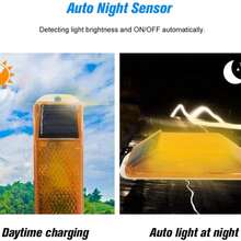 2pcs LED Warning Lamp Warning Light Strobe Lamp Chip Control Bridge Night Driving Light Traffic Caution Light E5TK - A - View 6