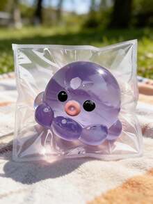 Đồ chơi bạch tuộc mềm dẻo | Đồ chơi tự làm thú vị, bóng giảm căng thẳng cho người lớn và trẻ em, đồ chơi cảm giác dễ thương nhân mochi, đồ chơi giảm căng thẳng hình động vật, đàn hồi chậm, kết cấu tự nhiên, cảm giác xúc giác tuyệt vời, món quà hoàn hảo cho tiệc tùng, trẻ em, trang trí bàn làm việc và xe hơi thoải mái, quà sinh nhật Phục sinh. - Nhiều màu - Xem 8