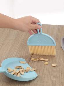 Smiling Face Desktop New Broom Keyboard Cleaning Brush Small With Dustpan Broom Set, Computer Cleaning Brush - Multicolor - View 7