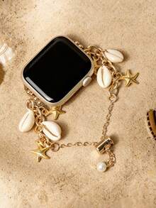 [貝殼+海星] 金鍊